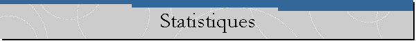 Statistiques